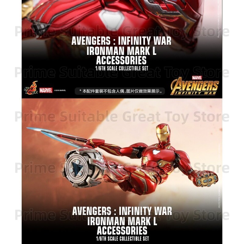 【In Stock】Original HotToys Ave - огляд і ціна Model Kit Iron Man Mark 50