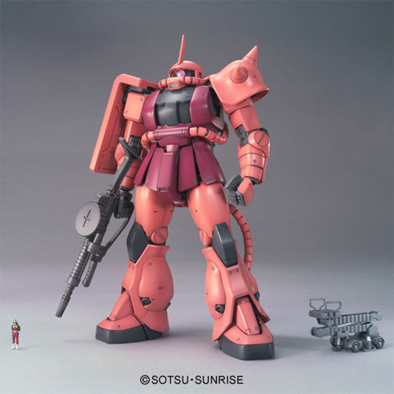 Bandai MG 1/100 MS 06S Char Za - огляд і ціна Model Kit Zaku