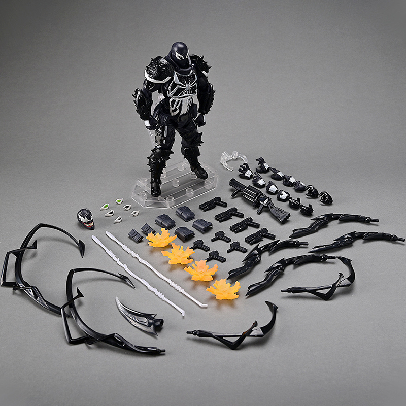 Agent Venom Action Figure Kaiy - огляд і ціна Model Kit Venom