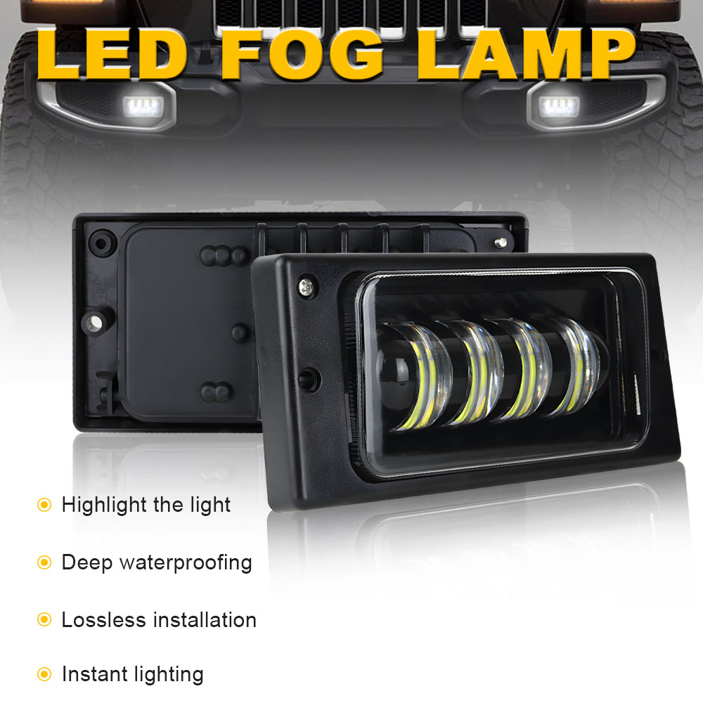 Car LED Fog Light Assembly Squ - огляд і ціна Model Kit Land Rover
