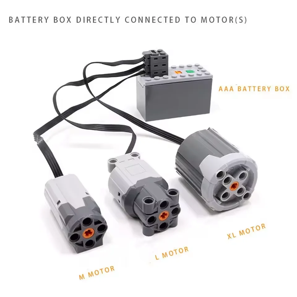 XL Motor 8882 Power Functions  - огляд і ціна Model Kit Instructions