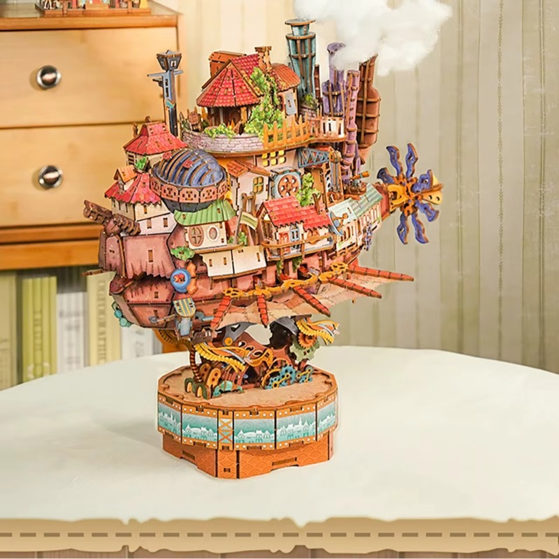 Genuine Travel Vessel Howl's M - огляд і ціна Model Kit Instructions