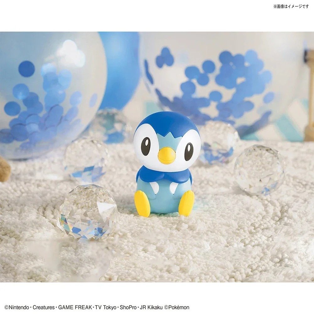 Bandai Original Pokemon Figure - огляд і ціна Model Kit Quick Piplup