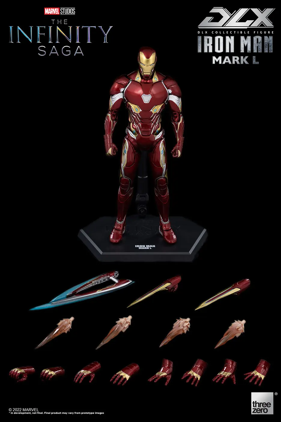 Original Threezero MK50 The In - огляд і ціна Model Kit Iron Man Mark 50